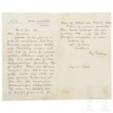 Prinz Paribatra Sukhumbandh von Siam (1881 - 1944) - Diktatbrief auf Deutsch mit eigenhändiger Signatur, 1907 - photo 1