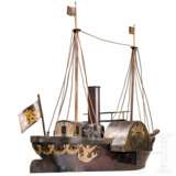 König Ludwig II. von Bayern - Modell des Raddampfers "Isolde" - Foto 4