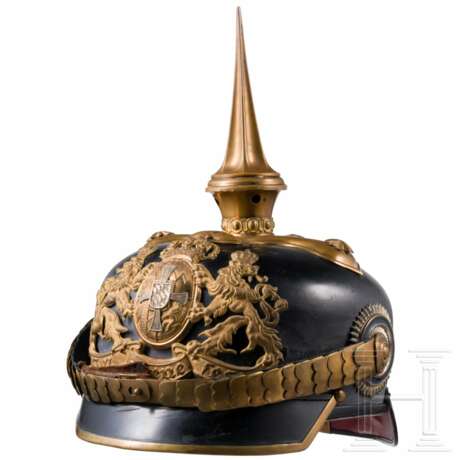 Helm M 1886 für Reserveoffiziere der Infanterie, um 1900 - photo 1