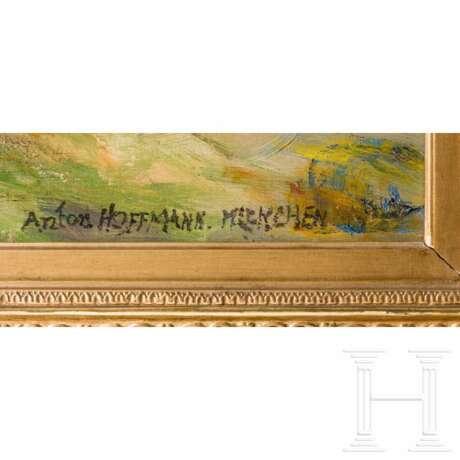 Gemälde "Artillerie im Angriff" von Anton Hoffmann (1863-1938) - фото 5
