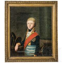 Herzog Pius August in Bayern (1786 - 1837) - Portraitgemälde, um 1810