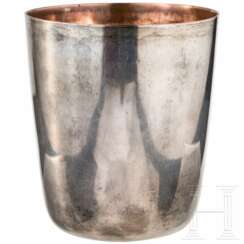 General Julius von Hartmann - versilberter Becher, um 1815