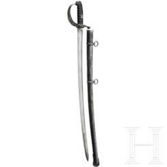 Hessischer Reitersäbel nach österreichischem Muster, um 1860