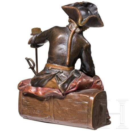 Friedrich der Große - Bronzefigur, um 1910 - photo 3