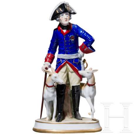 König Friedrich II. von Preußen, Sitzendorfer Porzellanmanufaktur, 20. Jhdt. - photo 1