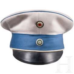 Kaiser Wilhelm II. - Schirmmütze zur sächsischen Ulanenuniform, um 1900