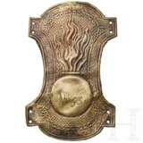 Rückseitiger Mützenbeschlag einer friderizianischen
Grenadier- oder Füsiliermütze - photo 1