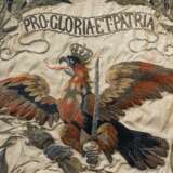 Regimentsfahne M 1890, verliehen von Kaiser Wilhelm II. an Infanterie-Regimenter mit weißen Schulterklappen - Foto 4