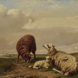 Jones, Adolphe Robert. Schafe auf der Weide - Foto 1