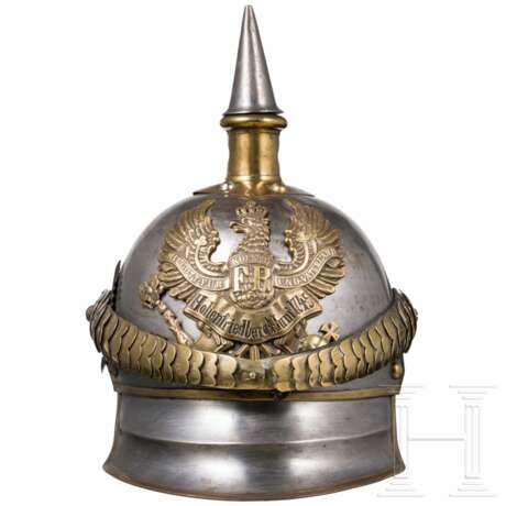 Helm M 1867 für Mannschaften im Kürassier-Regiment "Königin" (Pommersches) Nr. 2 - photo 1
