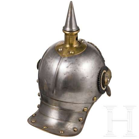 Helm M 1867 für Mannschaften im Kürassier-Regiment "Königin" (Pommersches) Nr. 2 - photo 5