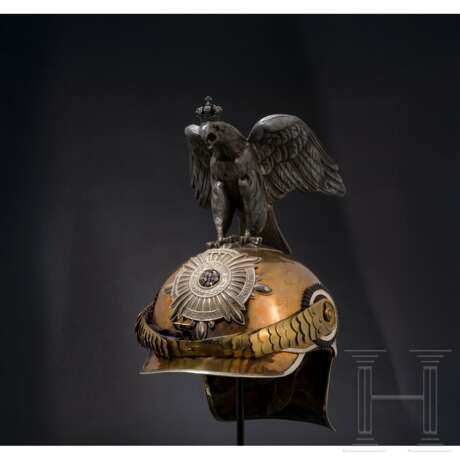 Helm M 1889 für Mannschaften des Regiments Garde du Corps, um 1900 - photo 1