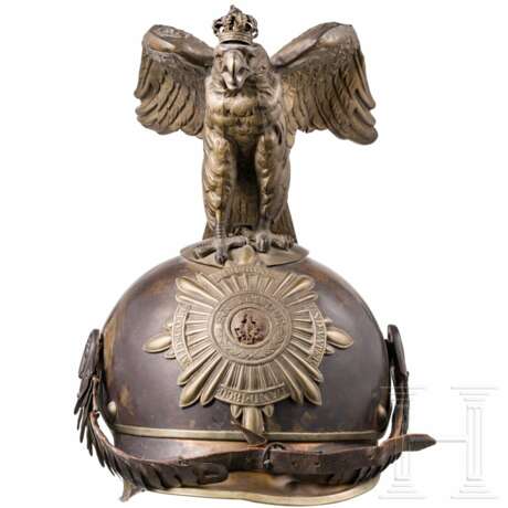 Helm M 1889 für Mannschaften des Regiments Garde du Corps - Foto 1