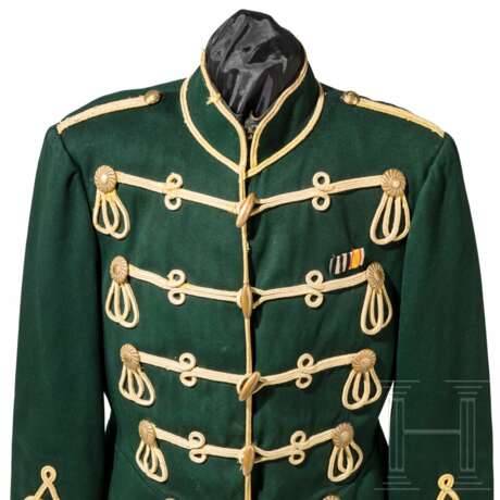 Attila für Mannschaften im Husaren-Regiment Nr. 6 oder 10, um 1900 - photo 3