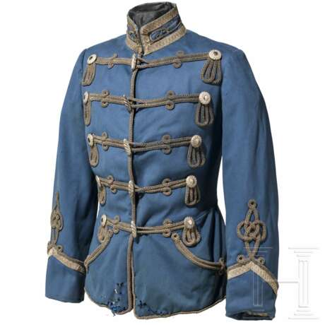 Attila für Offiziere der Husaren-Regimenter Nr. 12, 13, 16 oder 19, um 1900 - photo 1 Attila für Offiziere der Husaren-Regimenter Nr. 12, 13, 16 oder 19, um 1900 - photo 1