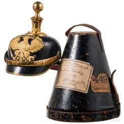 Ernst Prinz zur Lippe - Helm für Offiziere im Feldartillerie-Regiment von Scharnhorst (1. Hannoversches) Nr. 10