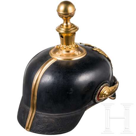 Ernst Prinz zur Lippe - Helm für Offiziere im Feldartillerie-Regiment von Scharnhorst (1. Hannoversches) Nr. 10 - Foto 5