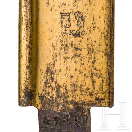 Eisenhauer-Damastklinge für einen preußischen Offizierssäbel, um 1900 - photo 3