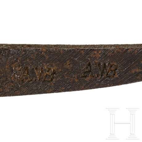 Eisenhauer-Damastklinge für einen preußischen Offizierssäbel, um 1900 - photo 4