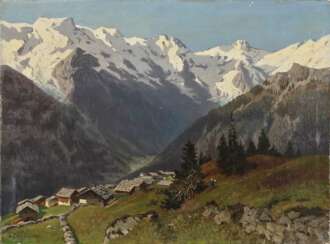 Keudell, Marie von. Mürren im Berner Oberland, Schweiz