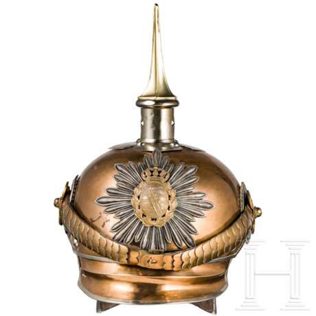 Helm für Offiziere des Garde-Reiter-Regiments oder der Karabiniers, um 1900 - photo 1