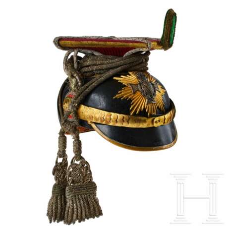 Tschapka für Reserveoffiziere im Königlich Sächsischen 2. Ulanen-Regiment Nr. 18, um 1900 - photo 1