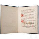 Otto Fürst von Bismarck (1815 - 1898) - Ehrenmitgliedschafts-Urkunde der Potsdamer Kupferschmiede-Innung zu seinem 80. Geburtstag 1895 - фото 3