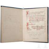 Otto Fürst von Bismarck (1815 - 1898) - Ehrenmitgliedschafts-Urkunde der Potsdamer Kupferschmiede-Innung zu seinem 80. Geburtstag 1895 - фото 4