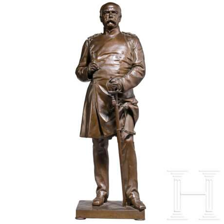 Fritz Schaper (1841 - 1919) - Bismarck in Kürassieruniform - Foto 1