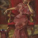 Keller, Albert von. Bildnis einer rauchenden Dame - фото 1