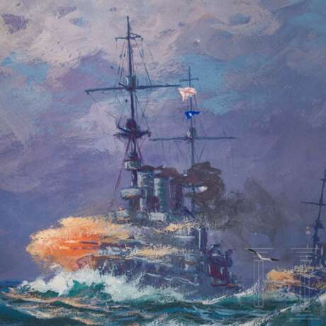 Robert Schmidt-Hamburg (1885 - 1963) - "Geschwader angreifend" - photo 2