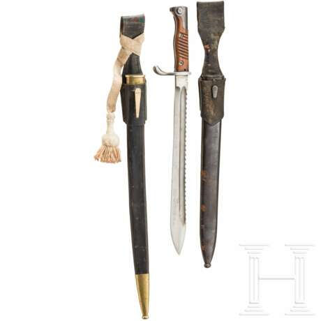 Seitengewehr SG 98/05 n.A. mit Sägerücken - Foto 1 Seitengewehr SG 98/05 n.A. mit Sägerücken - Foto 1