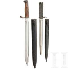 Zwei Bajonette, deutsch, Erster Weltkrieg