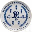 Meissen-Regimentsteller des 10. (Preußischen) Reiter-Regiments - Сейчас на аукционе