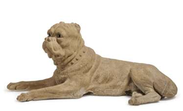 Bulldogge. England, Mitte 19. Jahrhundert