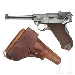 Mauser Parabellum Mod. 06/34, Swiss Commercial, mit Holster