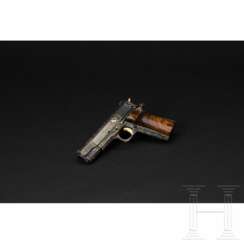 Colt MK IV Series 70, mit Josef Widmann Gravur