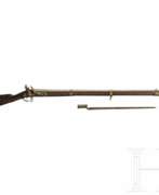 Бельгия. Steinschlossbüchse ähnlich Fusil d'infanterie modéle 1774, mit Seitengewehr, Lüttich, 1804 - 1814 Бельгия. Steinschlossbüchse ähnlich Fusil d'infanterie modéle 1774, mit Seitengewehr, Lüttich, 1804 - 1814