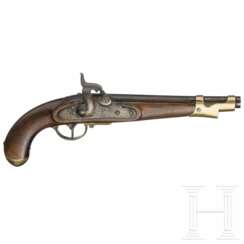 Aptierte Perkussions-Kavalleriepistole, Birmingham, um 1820
