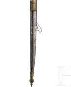 Оружие. Silberscheide für einen kleinen Yatagan, Griechenland, wohl Kreta, um 1800