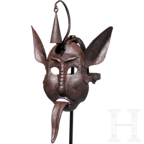 Schandmaske mit Glocke, deutsch, Historismus im Stil des 17. Jhdts. - фото 1