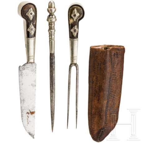 Fuhrmannsbesteck "Greiderer", alpenländisch, um 1800 - Foto 1