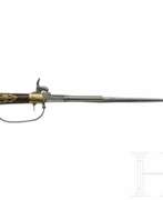 Cutlery. Perkussions-Schießdolch, deutsch, um 1850