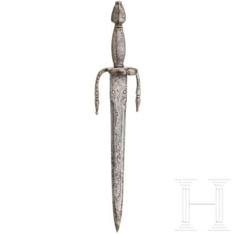 Ganzmetall-Springklingendolch im Stil um 1600, deutsch, 19. Jhdt. - Foto 1 Ganzmetall-Springklingendolch im Stil um 1600, deutsch, 19. Jhdt. - Foto 1