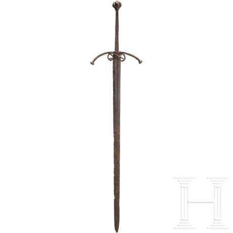 Schwert zu anderthalb Hand, süddeutsch oder Schweiz, um 1520/30 - photo 1 Schwert zu anderthalb Hand, süddeutsch oder Schweiz, um 1520/30 - photo 1