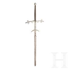 Großer Bidenhänder mit geflammter Klinge, deutsch, um 1580