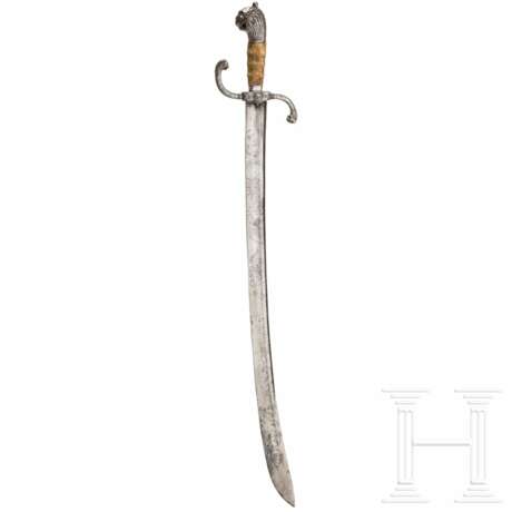 Schwerer Feldsäbel für Offiziere, deutsch, um 1720 und später - Foto 1