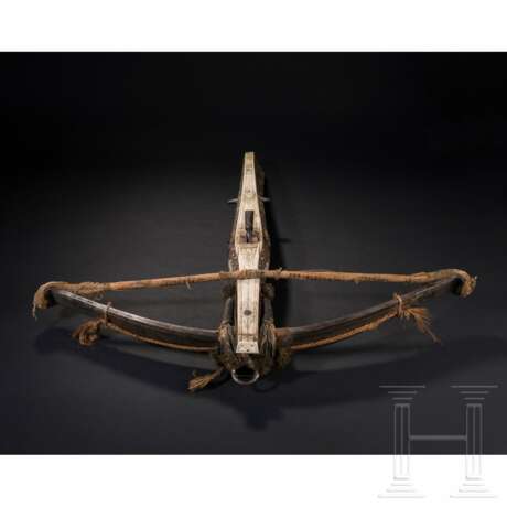 Schwere Armbrust von Johann Gottfried Hänisch d. Ä. (1696 - 1778), Dresden, datiert 1717 - photo 1