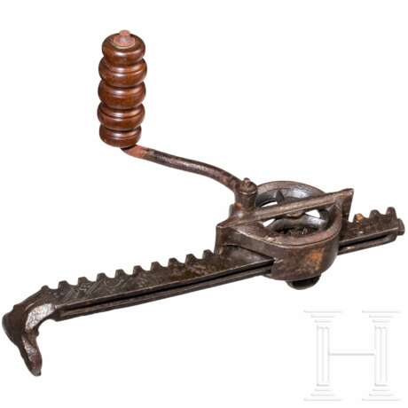 Kleine Armbrustwinde, Nürnberg, datiert 1540 - Foto 1 Kleine Armbrustwinde, Nürnberg, datiert 1540 - Foto 1