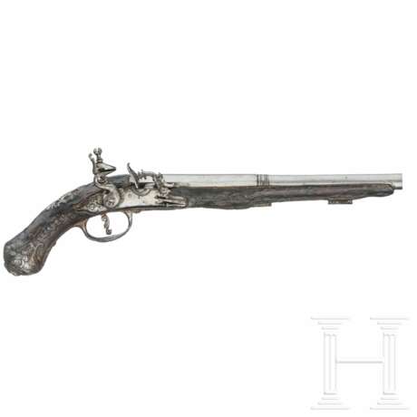 Ein Paar Schnappschlosspistolen, Cristiano Pistoia Leoni (?), Toscana (I), Anfang 18. Jhdt. - photo 1 Ein Paar Schnappschlosspistolen, Cristiano Pistoia Leoni (?), Toscana (I), Anfang 18. Jhdt. - photo 1